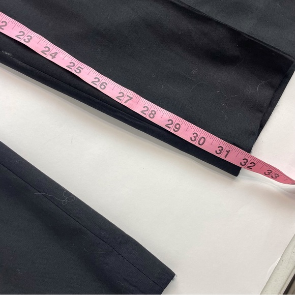 J CREW COLLECTION Full-Length Wide-Leg Tuxedo Pant Italian Wool NWOT BLACK Sz 2 - Picture 10 of 16